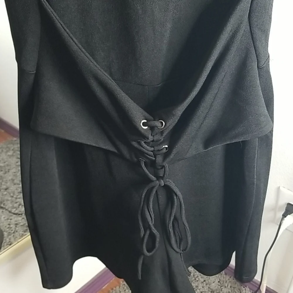 COPY - Black romper plus size bubblebee - Picture 3 of 8